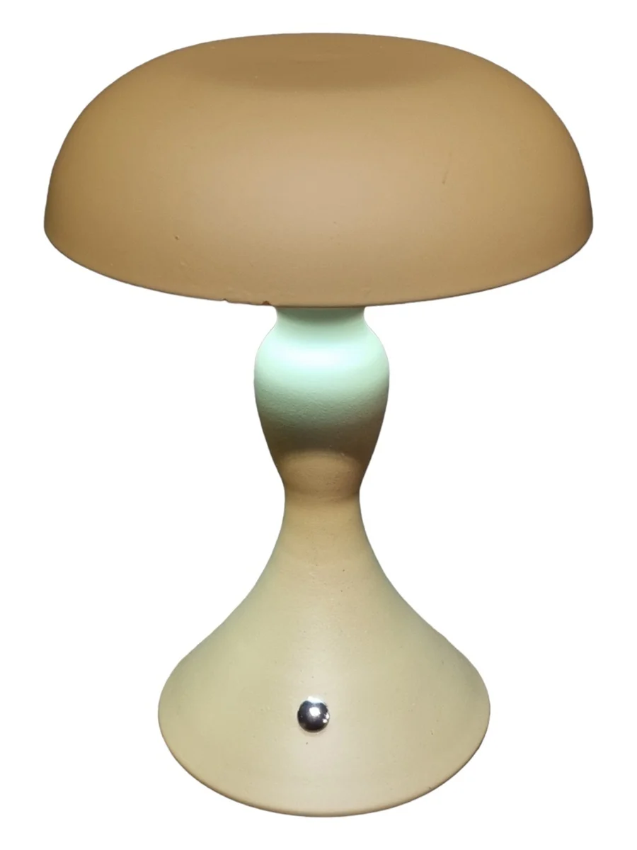 Touch Table Lamp Bomarzo Rubber Yellow