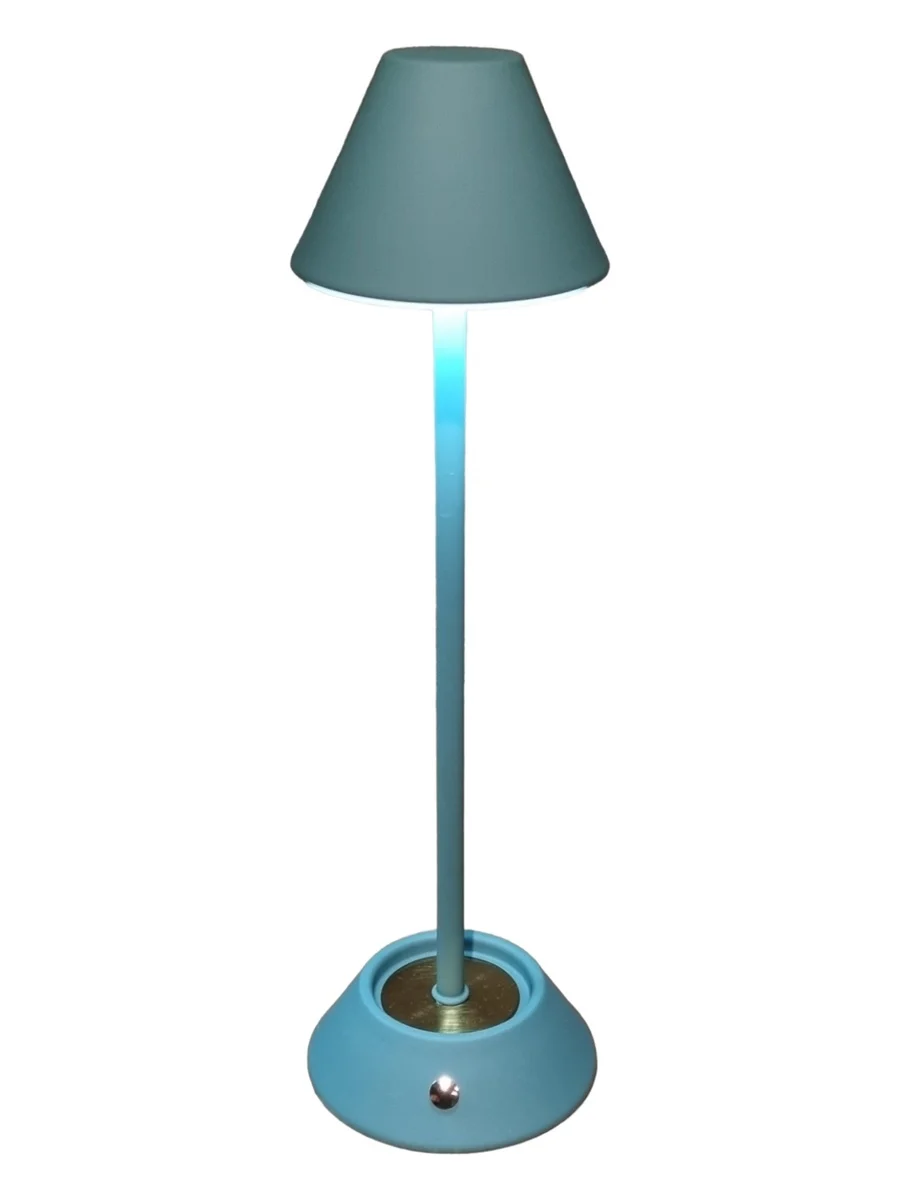 Touch Table Lamp Caglio Rubber Green