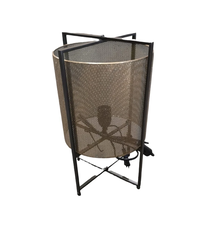 Gold and Black Cross Frame lamp