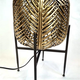 Gold Leaf Lamp on Base