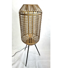 Matt Gold 3legs Cage Floorlamp