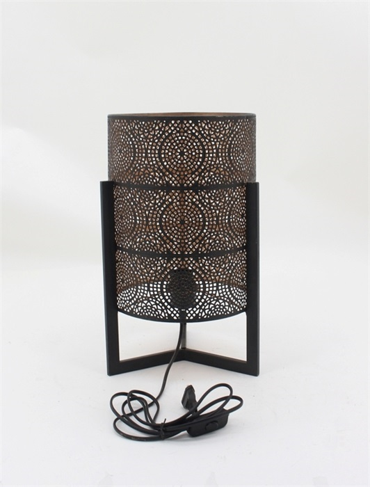 Metal lamp in Frame