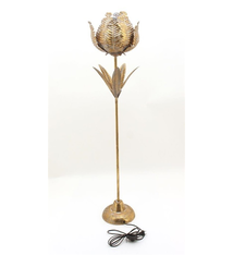 Floor lamp with leaves