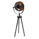 Black Nickle Spotlight Studiolamp Rose Gold Foil