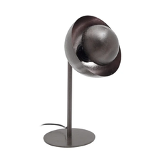 Black Nickle Spotlight Tablelamp Black Foil