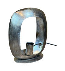 Open lamp silver antiq III