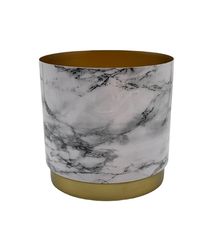 Pot Ranco White Marble