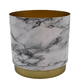 Pot Ranco White Marble