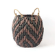 Basket Leather woven