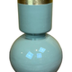 Ball/Cil Vase Mint Blue enamel