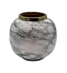 Vase Monterado White Marble