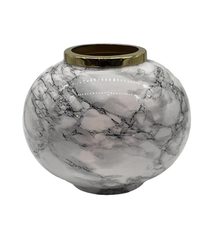 Vase Monterado White Marble