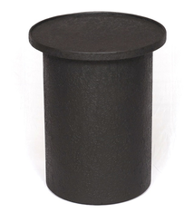 Liquid Metal Rnd Pillar Table