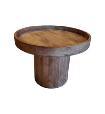 Wooden Pillar Table