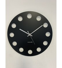 Wandklok ChantalBrandO CETARA BLACK -- MODERN DESIGN --