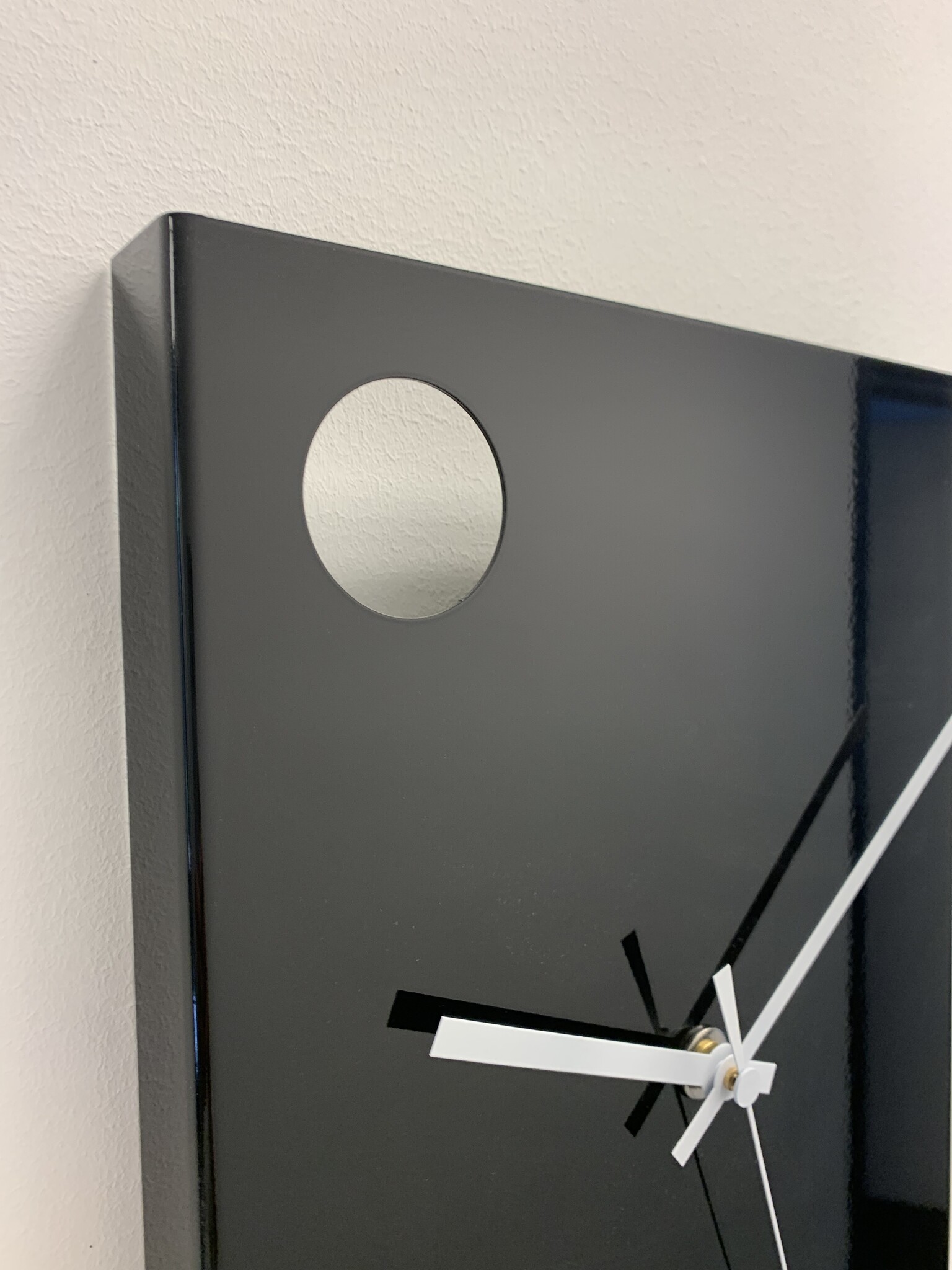 ChantalBrandO Wandklok ChantalBrandO ODYSSEE BLACK -- MODERN DESIGN --