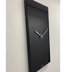 ChantalBrandO Wandklok TIVOLI BLACK == MODERN DESIGN ==
