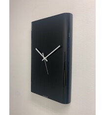 ChantalBrandO Wandklok CHANTALBRANDO -- SARAGOSSA BLACK -- MODERN DESIGN -- MADE IN HOLLAND