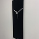 Wandklok CHANTALBRANDO -- BLACK LINE XL -- MODERN DESIGN -- MADE IN HOLLAND