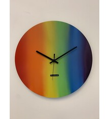 ChantalBrandO Wandklok ChantalBrandO == RAINBOW WARRIOR -- MODERN DESIGN --