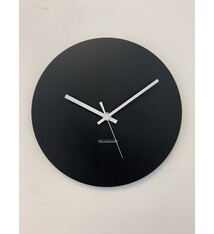 ChantalBrandO Wandklok CHANTALBRANDO -- ARGOS 34 BLACK - ZWART -- MODERN DESIGN -- MADE IN HOLLAND