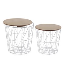 Set van 2 koffietafels