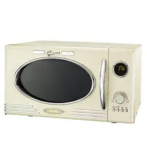Elektronische magnetron met grill, 23L, 800 W, crème