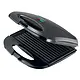 Tosti ijzer en panini grill 750W, zwart