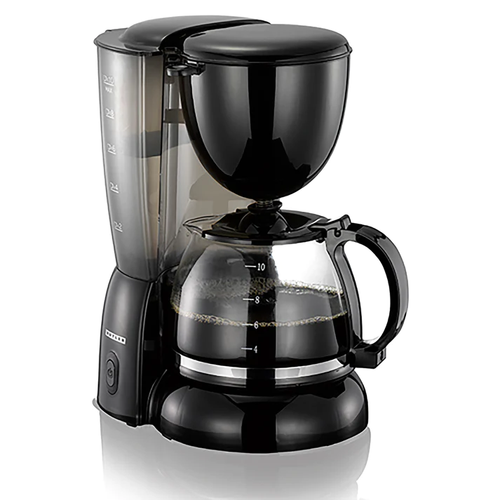 Koffiezetapparaat 1,25 L, zwart