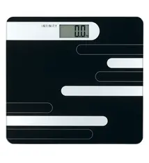 Personenweegschaal 180 kg, zwart/zilver