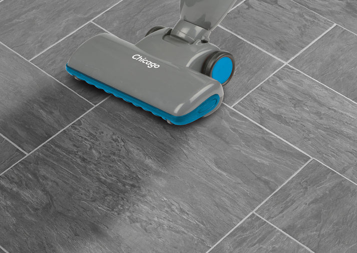 Snoerloze, oplaadbare 2-in-1 stofzuiger met nat- en droogzuigfuncties - Blauw