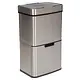 Sensor afvalcontainer / Comfortliving 65l met 4 compartimenten en lade