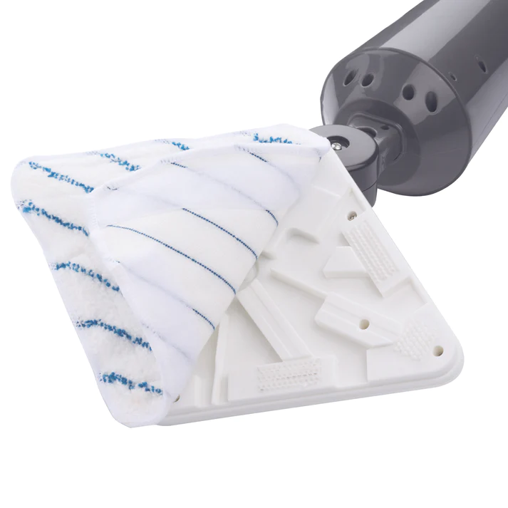 Stoommop grijs 350ml met 4m snoer en 3 accessoires