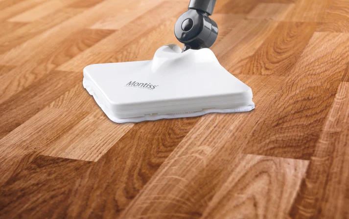 Stoommop grijs 350ml met 4m snoer en 3 accessoires