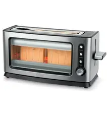 Doorzichtige infrarood broodrooster / Comfortcook met 7 standen