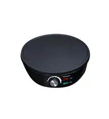 Crepe maker 1000W, zwart
