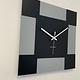 ChantalBrandO Wandklok TOSCANE PIAZZA NERO Modern Design