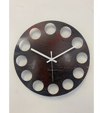 ChantalBrandO Wandklok STROMBOLI 34 Modern Industrieel Design