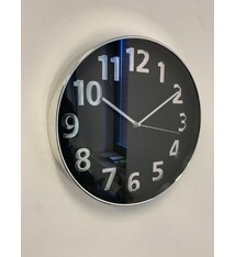 Wandklok BLACK modern design
