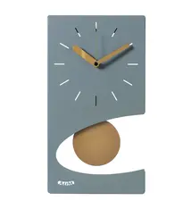 Wandklok met slinger MODERN DESIGN