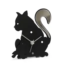 Tafelklok met kat modern design