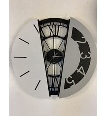 Wandklok META modern design