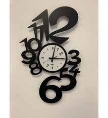 Wandklok LUPA modern design