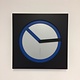 Italiaanse Wandklok BLUE DESIGN MODERN