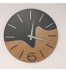 CD Italian Design Wandklok Olivier Kwarts Grijs