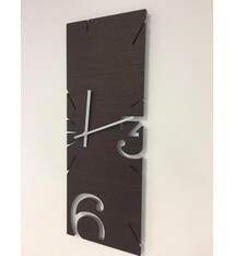 CD Italian Design Wandklok Wandklok Grijs Millettia