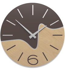 CD Italian Design Wandklok Olivier Choco