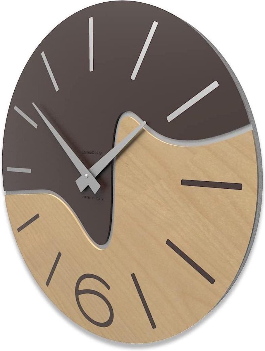 CD Italian Design Wandklok Olivier Choco