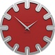 Italiaanse Wandklok Rolanda RED Modern Design