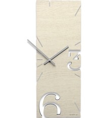 Italiaanse Wandklok GREGO OAK MODERN DESIGN